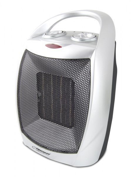 Esperanza Termowentylator elektryczny Esperanza EHH006 (1500W; 3 stopnie grzania; kolor czarny, kolor srebrny)