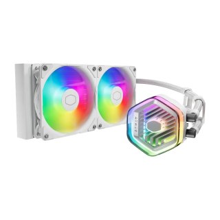 Cooler Master COOLER MASTER CHŁODZENIE WODNE MasterLiquid 240 Atmos ARGB White