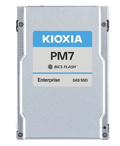 KIOXIA Dysk SSD Kioxia PM7-V 3.2TB 2.5" (15mm) SAS 24Gb/s KPM7VVUG3T20 (DWPD 3) SED
