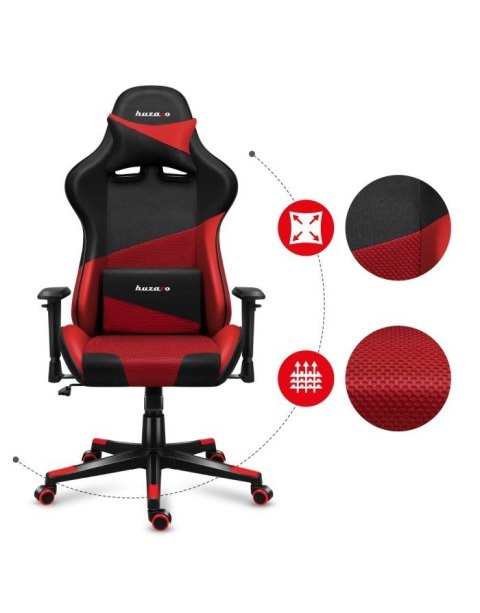 Huzaro Fotel gamingowy Huzaro Force 6.2 Red Mesh
