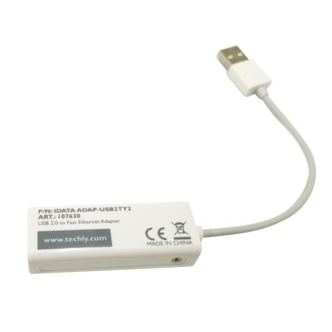 TECHly TECHLY KARTA SIECIOWA ADAPTER USB-A 2.0 NA RJ45 10 TECHly TECHLY KARTA SIECIOWA ADAPTER USB-A 2.0 NA RJ45 10