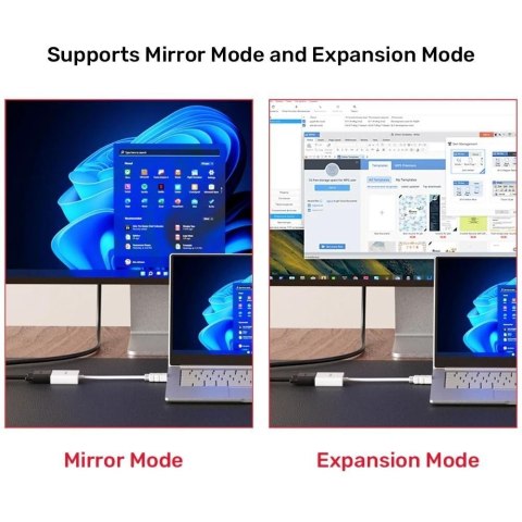 UNITEK UNITEK ADAPTER HDMI - VGA, FULLHD 60HZ, BIAŁY, M/F UNITEK UNITEK ADAPTER HDMI - VGA, FULLHD 60HZ, BIAŁY, M/F