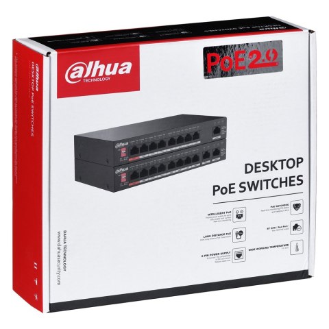 DAHUA SWITCH POE PFS3010-8ET-96-V2 8-PORTOWY DAHUA DAHUA SWITCH POE PFS3010-8ET-96-V2 8-PORTOWY DAHUA