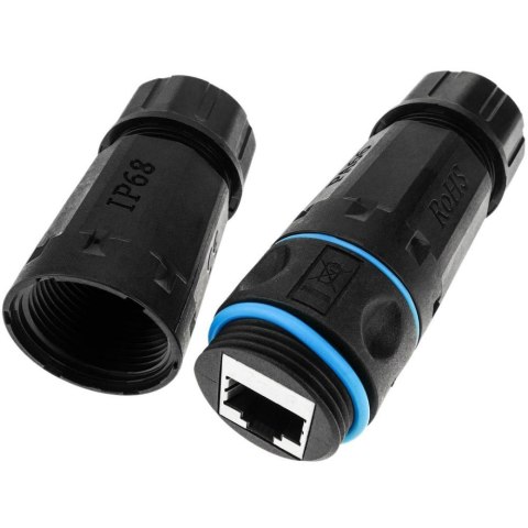 TECHly TECHLY ADAPTER ŁĄCZNIK RJ45 F/F CAT6 F/UTP ZEWNĘTR TECHly TECHLY ADAPTER ŁĄCZNIK RJ45 F/F CAT6 F/UTP ZEWNĘTR