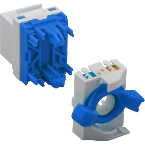 TECHly TECHLY SAMOZACISKOWY MODUŁ KEYSTONE RJ45 KAT.6A U/ TECHly TECHLY SAMOZACISKOWY MODUŁ KEYSTONE RJ45 KAT.6A U/