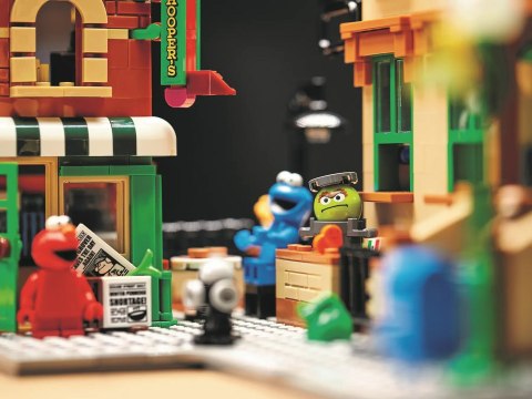 Lego LEGO Ideas 21324 123 Ulica Sezamkowa