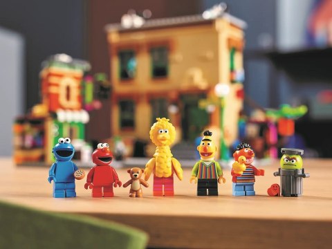 Lego LEGO Ideas 21324 123 Ulica Sezamkowa