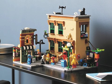 Lego LEGO Ideas 21324 123 Ulica Sezamkowa