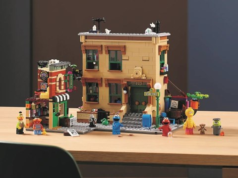 Lego LEGO Ideas 21324 123 Ulica Sezamkowa