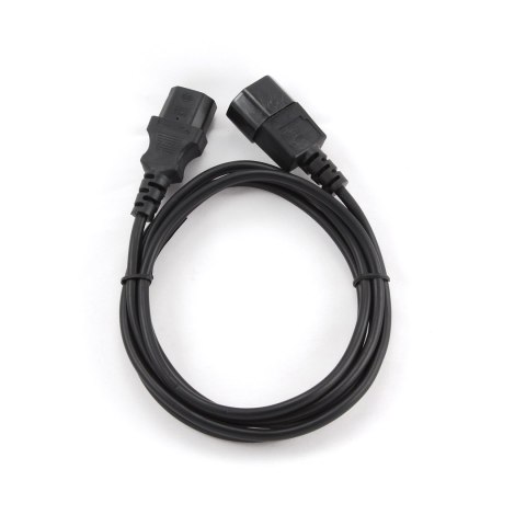 GEMBIRD Kabel GEMBIRD PC-189 (C13 / IEC C13 / IEC 320 C13 - C14 ; 1,8m; kolor czarny) GEMBIRD Kabel GEMBIRD PC-189 (C13 / IEC C13 / IEC 320 C13 - C14 ; 1,8m; kolor czarny)