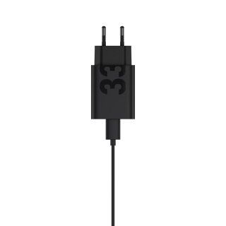 Motorola Motorola TurboPower Wall Charger 33W USB-C, 1m C-C cable, Black