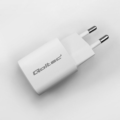 Qoltec QOLTEC ŁADOWARKA SIECIOWA 35W GAN ULTRA | 5-20V | 2.25-3A | 1 X USB TYP C PD | 1 X USB | BIAŁA Qoltec QOLTEC ŁADOWARKA SIECIOWA 35W GAN ULTRA | 5-20V | 2.25-3A | 1 X USB TYP C PD | 1 X USB | BIAŁA