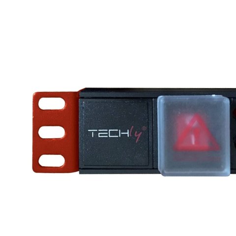 TECHly TECHLY LISTWA ZASILAJĄCA RACK 19 1U 250V/16A 8X SC TECHly TECHLY LISTWA ZASILAJĄCA RACK 19 1U 250V/16A 8X SC