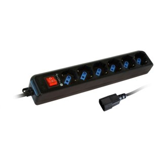 TECHly TECHLY LISTWA ZASILAJĄCA Z KABLEM DO UPS - 6 GNIAZ