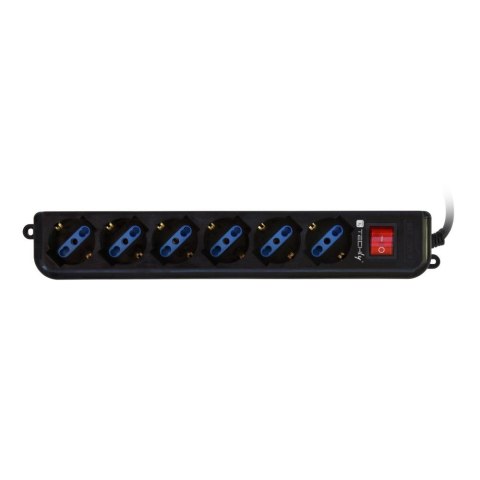 TECHly TECHLY LISTWA ZASILAJĄCA Z KABLEM DO UPS - 6 GNIAZ TECHly TECHLY LISTWA ZASILAJĄCA Z KABLEM DO UPS - 6 GNIAZ