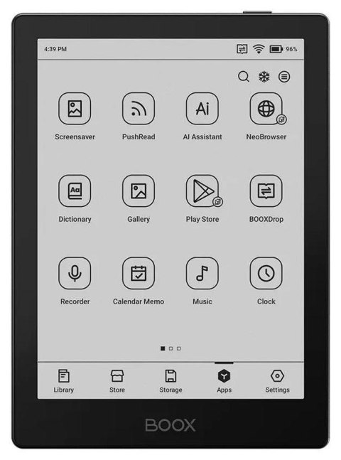 ONYX Ebook Onyx Boox Go 6" Carta 1300 32GB Wi-Fi Black ONYX Ebook Onyx Boox Go 6" Carta 1300 32GB Wi-Fi Black