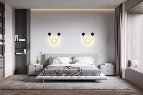 Activejet Lampa ścienna LED Activejet AJE-AJE-CAMELIA WW