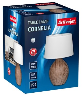 Activejet Lampka stołowa Activejet AJE-CORNELIA E14