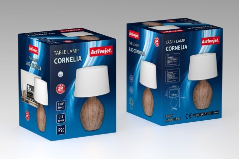 Activejet Lampka stołowa Activejet AJE-CORNELIA E14 Activejet Lampka stołowa Activejet AJE-CORNELIA E14