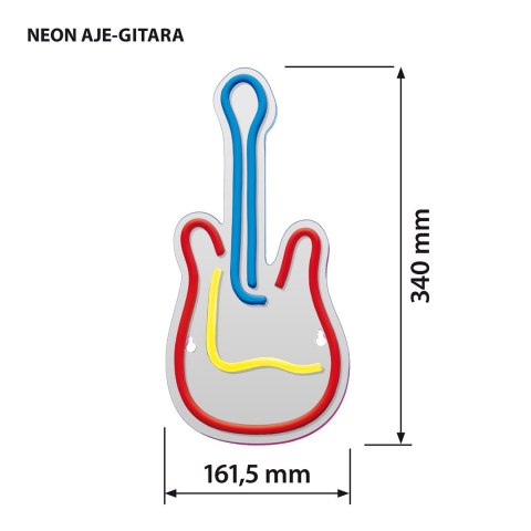 Activejet Neon LED Activejet AJE-NEON GITARA