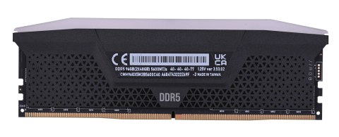 Corsair Corsair VENGEANCE 96GB (2x48GB) DDR5 5600MHz C40 Kit Black