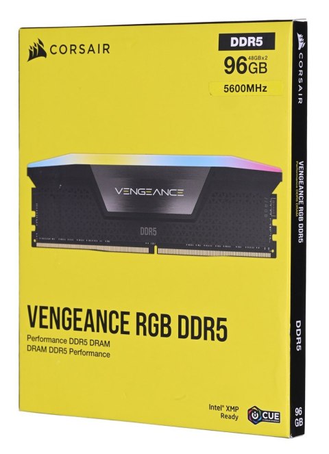 Corsair Corsair VENGEANCE 96GB (2x48GB) DDR5 5600MHz C40 Kit Black