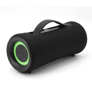 GEMBIRD GEMBIRD PRZENOŚNY GŁOŚNIK BLUETOOTH LED SPK-BT-LED-04 RMS 2X 5W, WBUDOWANY MIKROFON, KOLOR CZARNY, USB, AUX, MICROSD