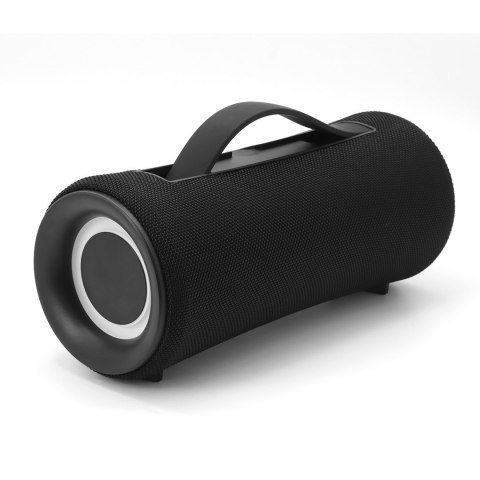 GEMBIRD GEMBIRD PRZENOŚNY GŁOŚNIK BLUETOOTH LED SPK-BT-LED-04 RMS 2X 5W, WBUDOWANY MIKROFON, KOLOR CZARNY, USB, AUX, MICROSD