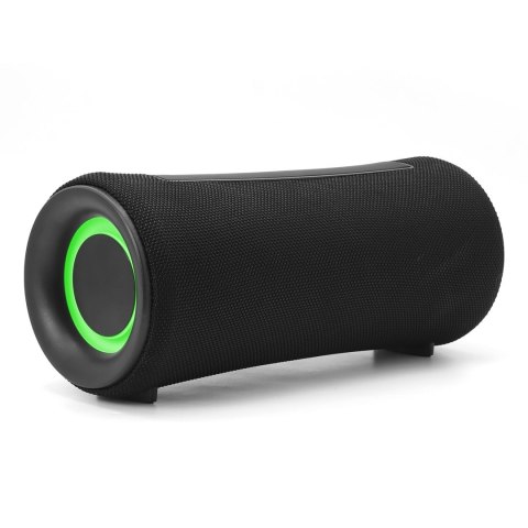 GEMBIRD GEMBIRD PRZENOŚNY GŁOŚNIK BLUETOOTH LED SPK-BT-LED-04 RMS 2X 5W, WBUDOWANY MIKROFON, KOLOR CZARNY, USB, AUX, MICROSD