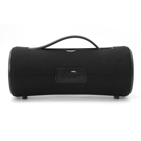 GEMBIRD GEMBIRD PRZENOŚNY GŁOŚNIK BLUETOOTH LED SPK-BT-LED-04 RMS 2X 5W, WBUDOWANY MIKROFON, KOLOR CZARNY, USB, AUX, MICROSD