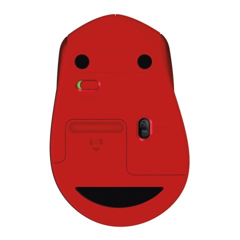Logitech Mysz Logitech M330 910-004911 (optyczna; 1000 DPI; kolor czerwony)