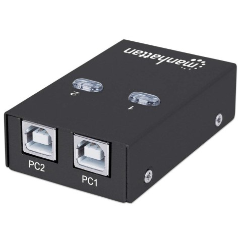 Manhattan MANHATTAN AUTOMATYCZNY PRZEŁĄCZNIK USB 2.0 2/1 MAN Manhattan MANHATTAN AUTOMATYCZNY PRZEŁĄCZNIK USB 2.0 2/1 MAN