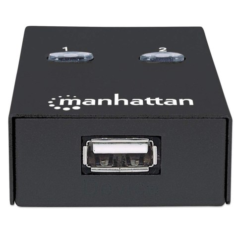 Manhattan MANHATTAN AUTOMATYCZNY PRZEŁĄCZNIK USB 2.0 2/1 MAN Manhattan MANHATTAN AUTOMATYCZNY PRZEŁĄCZNIK USB 2.0 2/1 MAN