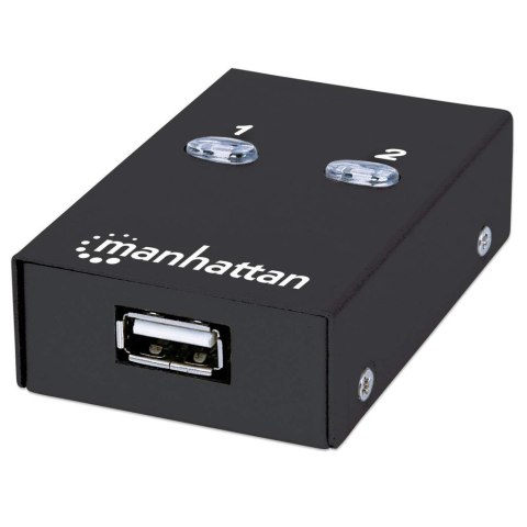 Manhattan MANHATTAN AUTOMATYCZNY PRZEŁĄCZNIK USB 2.0 2/1 MAN Manhattan MANHATTAN AUTOMATYCZNY PRZEŁĄCZNIK USB 2.0 2/1 MAN