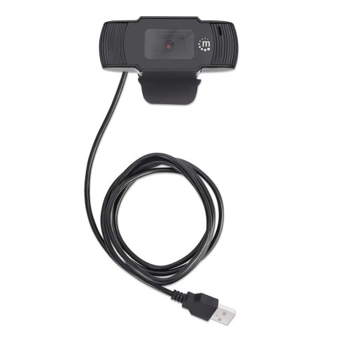 Manhattan MANHATTAN KAMERA INTERNETOWA USB 2.0 FULL HD 1080P Manhattan MANHATTAN KAMERA INTERNETOWA USB 2.0 FULL HD 1080P