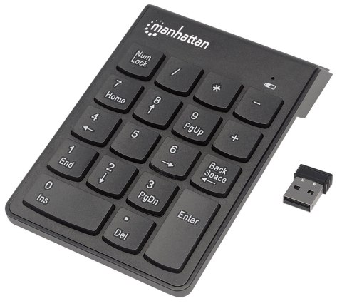 Manhattan MANHATTAN KLAWIATURA KEYPAD NUMERYCZNY BEZPRZEWODO Manhattan MANHATTAN KLAWIATURA KEYPAD NUMERYCZNY BEZPRZEWODO