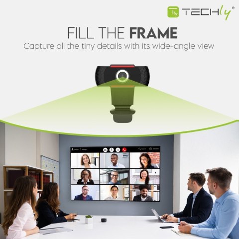 TECHly TECHLY KAMERA USB INTERNETOWA FULLHD 1080P Z MIKRO TECHly TECHLY KAMERA USB INTERNETOWA FULLHD 1080P Z MIKRO