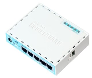 MikroTik Router Mikrotik hEX (RB750Gr3) Total Ethernet  Ports:5; Architecture:MMIPS; CPU core:2