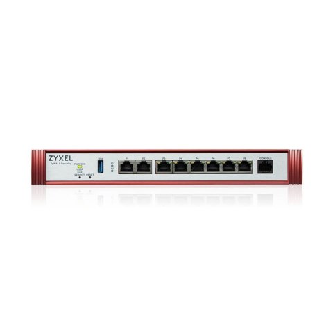 ZyXEL Firewall Zyxel USGFLEX200HP 8xWAN/LAN SPI firewall: 6500 Mbps Max. IPsec VPN: 100
