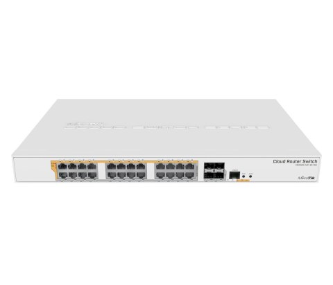 MikroTik Switch Mikrotik CRS328-24P-4S+RM 28p PoE (PoE+: 24;) 450W Managed Gigabit/10G