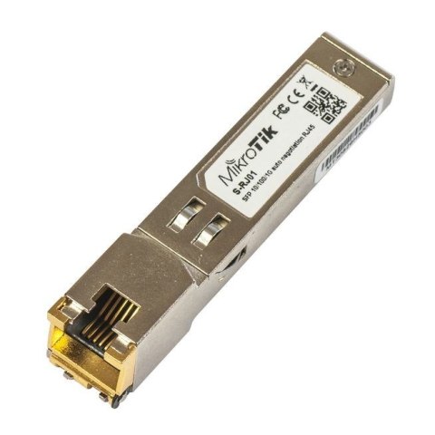 MikroTik Wkładka SFP Mikrotik S-RJ01 1.25Gbps RJ45 100m MikroTik Wkładka SFP Mikrotik S-RJ01 1.25Gbps RJ45 100m