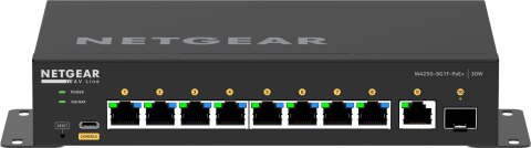 NETGEAR Switch Netgear M4250-9G1F (GSM4210PD) 10p PoE 110W (PoE+: 8p) Managed Gigabit