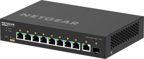 NETGEAR Switch Netgear M4250-9G1F (GSM4210PD) 10p PoE 110W (PoE+: 8p) Managed Gigabit