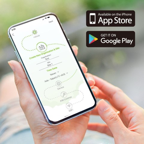 ZyXEL Access Point Wi-Fi 6 Zyxel NWA55AXE 2.4GHz(2x2)/5GHz(2x2) PoE+ 1x1G