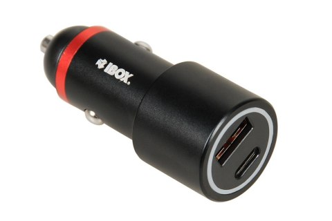 IBOX ŁADOWARKA SAMOCHODOWA I-BOX C-20 USB C+A 48W