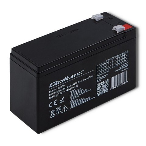 Qoltec Akumulator żelowy Qoltec 53030