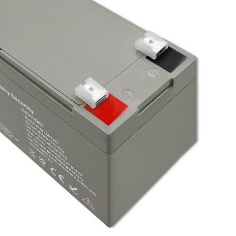 Qoltec QOLTEC AKUMULATOR AGM 12V | 7AH | MAX. 105A | SECURITY