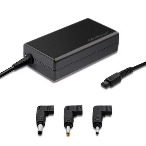 Qoltec QOLTEC ZASILACZ DO LAPTOPÓW SPECJALIZOWANY DO SAMSUNG / SONY 65W | 3WTYCZKI | +KABEL ZASILAJĄCY