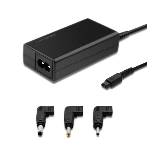 Qoltec QOLTEC ZASILACZ DO LAPTOPÓW SPECJALIZOWANY DO SAMSUNG / SONY 65W | 3WTYCZKI | +KABEL ZASILAJĄCY