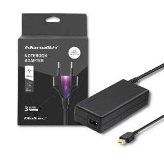 Qoltec Zasilacz Qoltec 50098.45W do notebooka Lenovo (20 V; 2,25 A; 45W; Slim Tip )